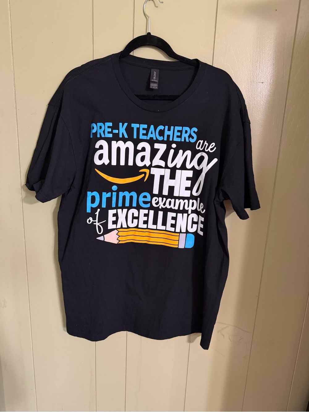 Women’s Black Graphic Tee - Pre-K Teachers Are Amazing